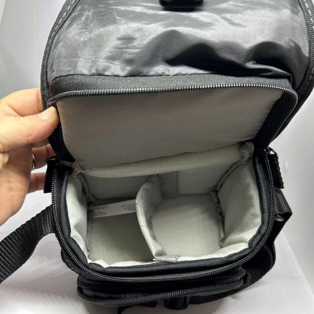 Sony Camera Black Padded Bag w/Adjustable‎ Strap